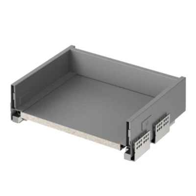 Tiroir de cuisine GoodHome Soto anthracite l. 40 x P. 27 cm