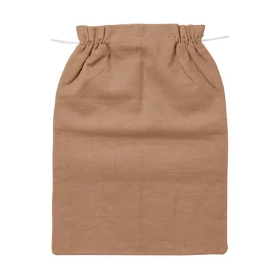 Sac hotte Noël jute naturel l.60 x H.80 cm