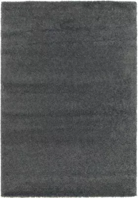 Tapis Manzo gris GoodHome L.90 x L.60 cm