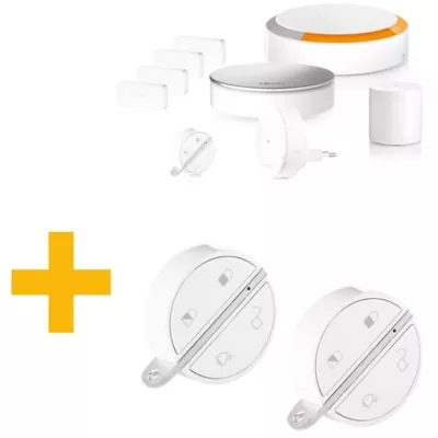 Système d'alarme Somfy Home alarme max + 2 badges