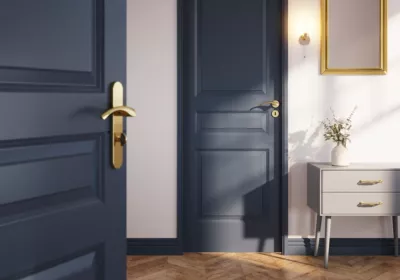 Poignée de meuble nœud GoodHome Ruis effet laiton doré l.148mm x l.20mm x H. 38mm entraxe 128mm