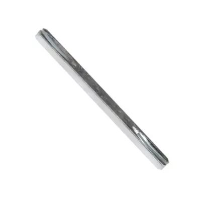Carré de poignée de porte à goupilles acier ⌀7 mm H. 7 x L.110 mm gris