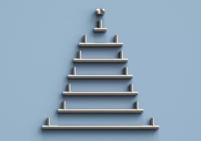Lot 6 poignées de meuble en T GoodHome Dizel acier effet nickel satin gris l.200mm x l.12mm x H. 35mm entraxe 160mm
