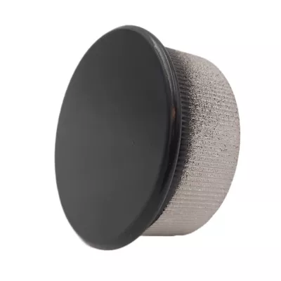Embout de rampe d'escalier FORTIA aluminium noir