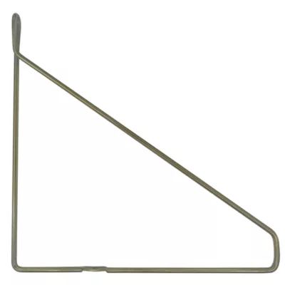 Équerre en fil d'acier doré GoodHome Arama H. 21 x P. 21 cm
