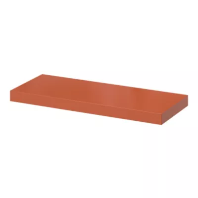 Tablette murale avec fixation invisible GoodHome Cusko terracotta 60 cm