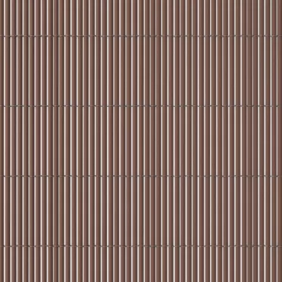 Canisse LOP PVC brun L.3 m x H.1,2 m