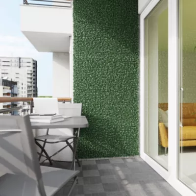 Paroi végétale artificielle Klikstrom en polyéthylène l.100 x H.100 cm