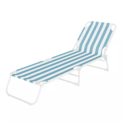Bain de soleil Curacao rayure bleu clair