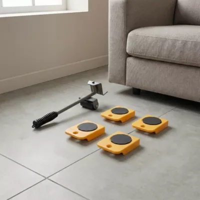 Lève-meuble à roulettes 35 x 10 charge max 150kg Diall