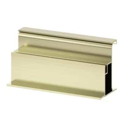Rail d'extrémité de colonne laiton H. 219 cm Caraway Innovo GoodHome