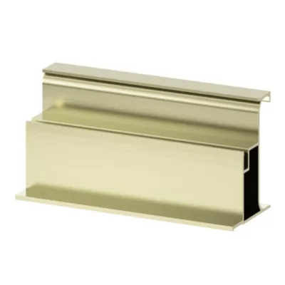 Rail d'extrémité de colonne laiton H. 201 cm Caraway Innovo GoodHome