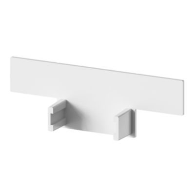 Embout de rail pour colonne blanc Caraway Innovo GoodHome vendu par 2