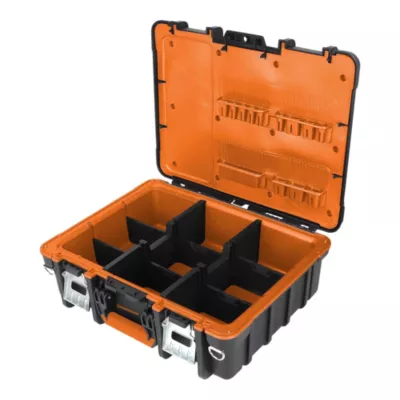 Malette à outils de technicien en plastique Magnusson 1 compartiment + séparateur