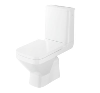 Pack WC à poser sans bride sortie horizontale, GoodHome Teesta
