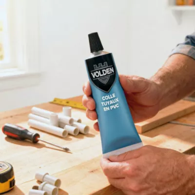 Colle spécial tuyaux PVC par solvant Volden 55 ml