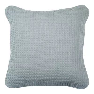 Coussin nid d'abeille vert d'eau Goodhome