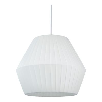 Abat-jour pour suspension blanc forme diamant Ø38cm GoodHome Longbill
