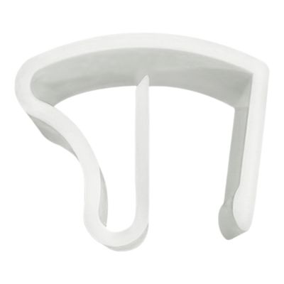 3 supports invisibles sans perçage pour store vénitien Studio blanc