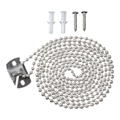 Chainette pour store enrouleur Nisis métal gris argenté L.2m GoodHome