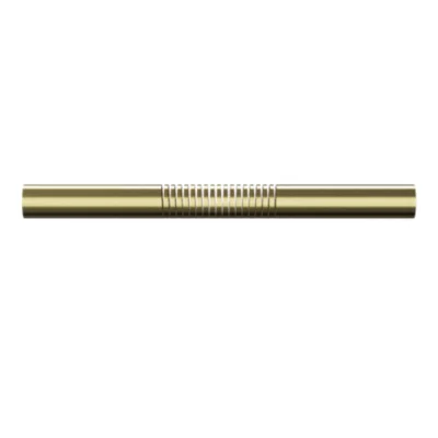 Tringle à rideau coudée Elasa effet laiton doré Ø19mm GoodHome