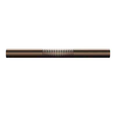 Tringle à rideau coudée Kozani effet bronze cuivré Ø19mm GoodHome