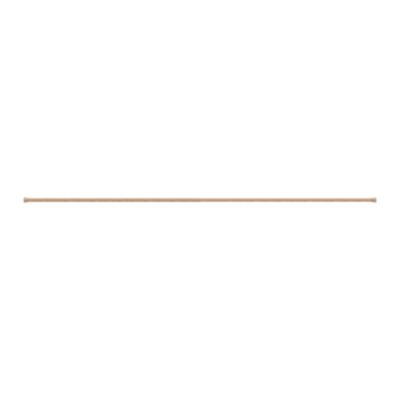 Tringle à rideaux extensible Syros GoodHome effet chêne mat L.200/330cm