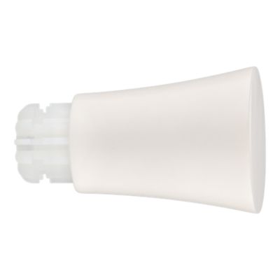 Embout cône pour barre à rideau Easy-Fit Anafi métal blanc Ø28mm GoodHome