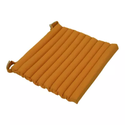 Galette de chaise Matzo marron pécan l.40 x L.40cm GoodHome