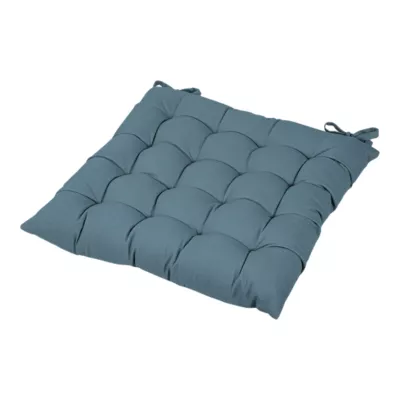 Galette de chaise Hiva bleu l.45 x L.45cm GoodHome