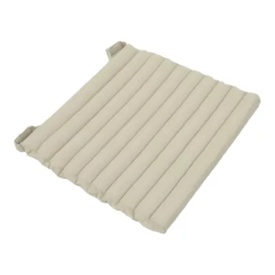 Galette de chaise Matzo beige lin l.40 x L.40cm GoodHome