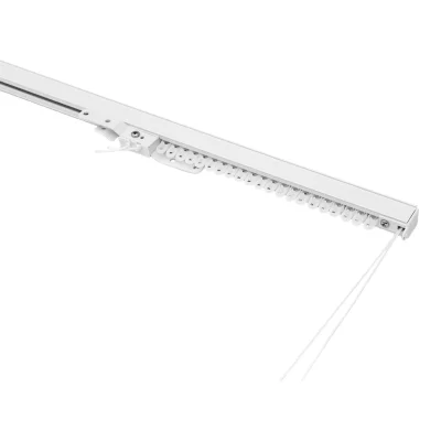 Rail à rideau extensible Millet blanc L.120/210cm GoodHome