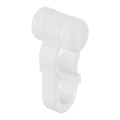 10 roulements coulissants pour rail à rideau Milley GoodHome blanc