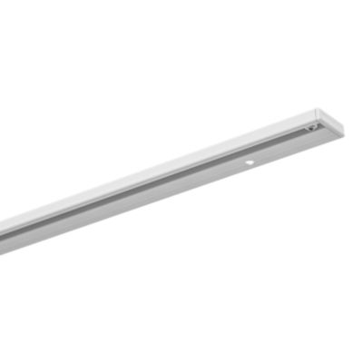 Rail à rideau simple Thira blanc L.250cm GoodHome