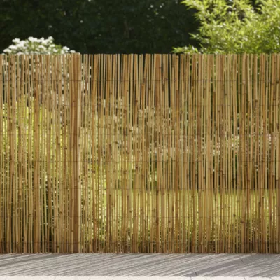 Canisse paillon pelé L.3 m x H1,8 m, ép.2mm Klikstrom