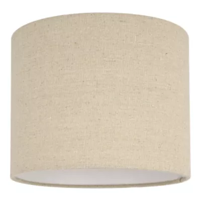 Abat-jour rond beige Ø20cm GoodHome Kpezin