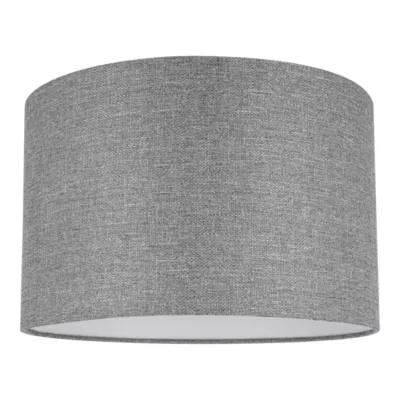 Abat-jour rond gris Ø30cm GoodHome Kpezin