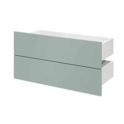 Tiroir GoodHome Atomia bleu aqua H. 18,5 x l. 74,7 x P. 30 cm vendu par 2