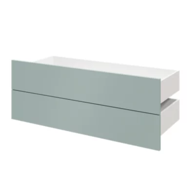 Tiroir GoodHome Atomia bleu aqua H. 18,5 x l. 99,7 x P. 39 cm vendu par 2