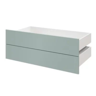 Tiroir GoodHome Atomia bleu aqua H. 18,5 x l. 99,7 x P. 50 cm vendu par 2
