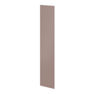 Porte battante rose taupeGoodHome Atomia H. 187,2 x L. 37,2 cm