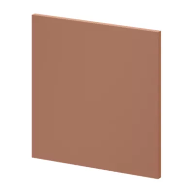Porte battante terracotta GoodHome Atomia H. 37,2 x L. 37,2 cm