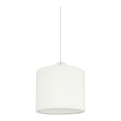 Abat-jour rond blanc Ø15cm GoodHome Kpezin