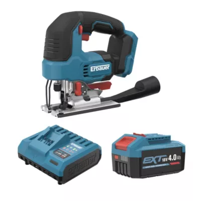 Scie sauteuse sans fil Erbauer ERI1088JSW 18V 1x4Ah