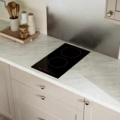 Plaque de cuisson induction 2 foyers - coloris noir - l.28,8 x P.52 x H.5,9 cm NN2ZID30EU