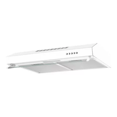 Hotte casquette blanche avec visière NNVHW60EU, 60 cm