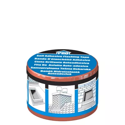 Bande d'étanchéité Diall rouge 10 cm L.3 m