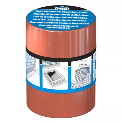 Bande d'étanchéité Diall rouge 20 cm L.10 m