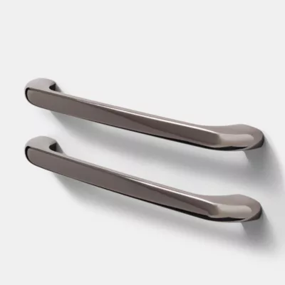 Poignée de meuble de cuisine GoodHome Condio chromé L. 22,5 cm, 2 pièces