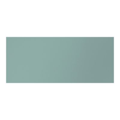 Façade tiroir Stevia vert mat L. 80 cm x H. 34 cm Caraway Innovo GoodHome vendue par 2